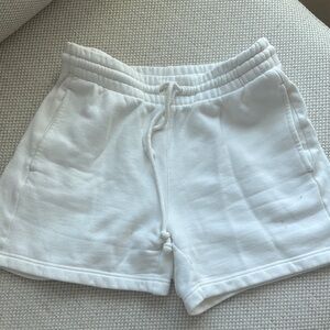 Women's White Casual Shorts TNA